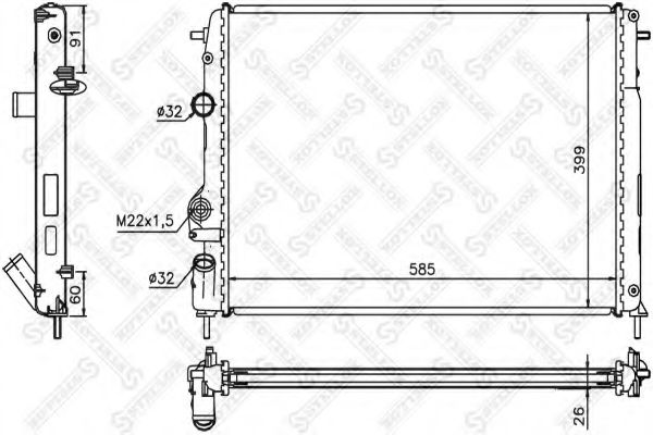 Radiator, racire motor
