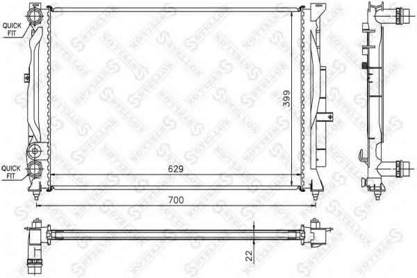Radiator, racire motor