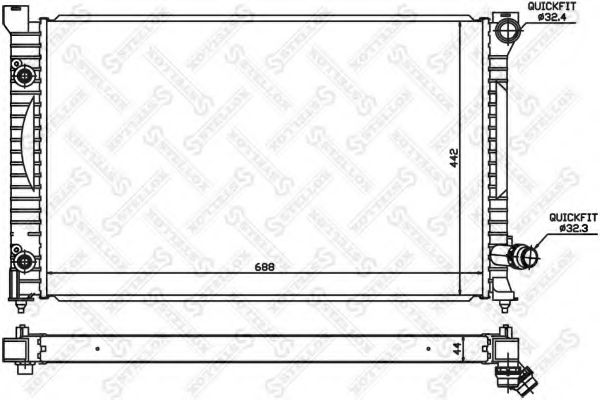 Radiator, racire motor