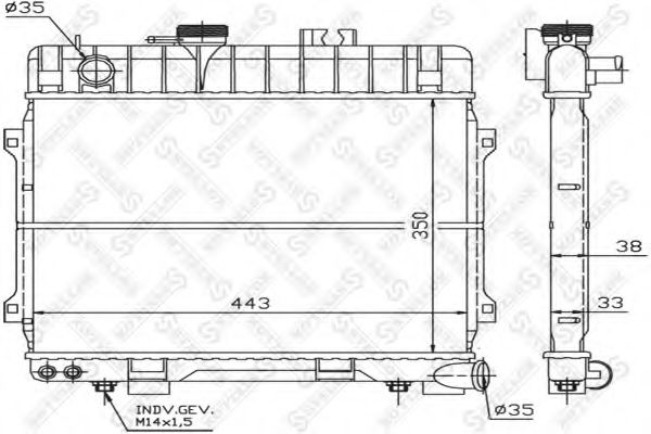 Radiator, racire motor
