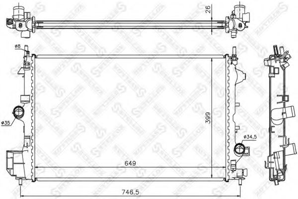 Radiator, racire motor