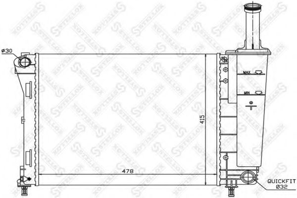 Radiator, racire motor