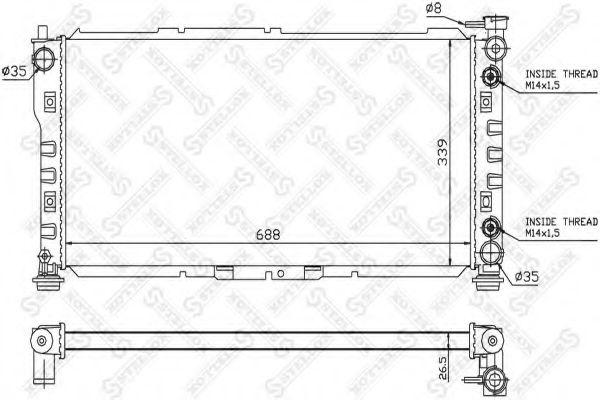 Radiator, racire motor