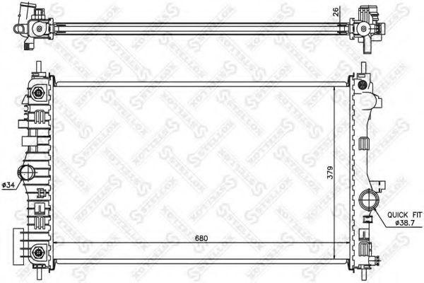Radiator, racire motor