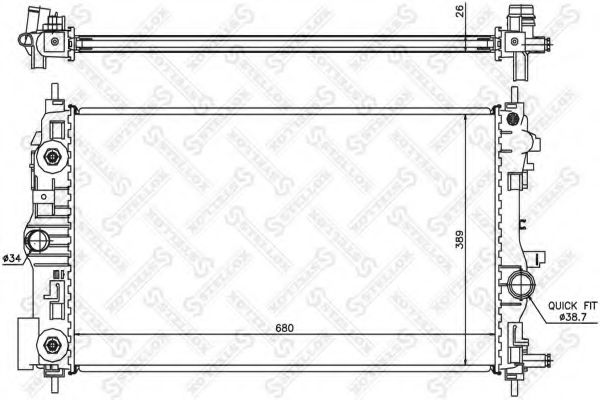 Radiator, racire motor