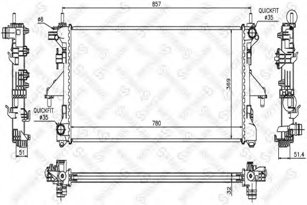Radiator, racire motor