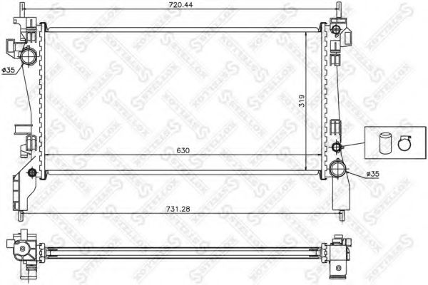 Radiator, racire motor