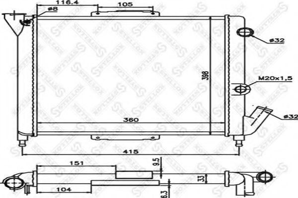 Radiator, racire motor