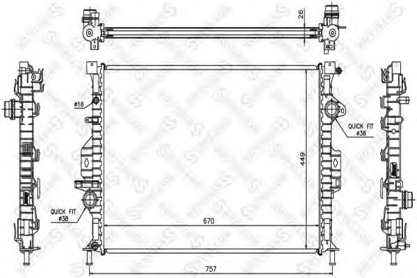 Radiator, racire motor