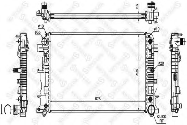 Radiator, racire motor