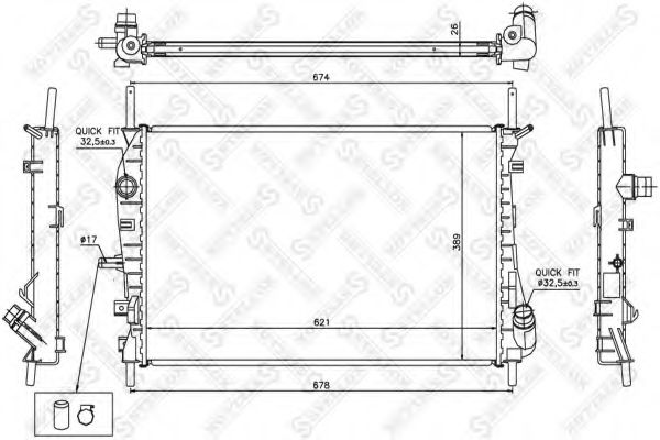 Radiator, racire motor