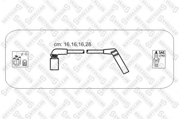 10-38569-SX Set cablaj aprinder STELLOX 