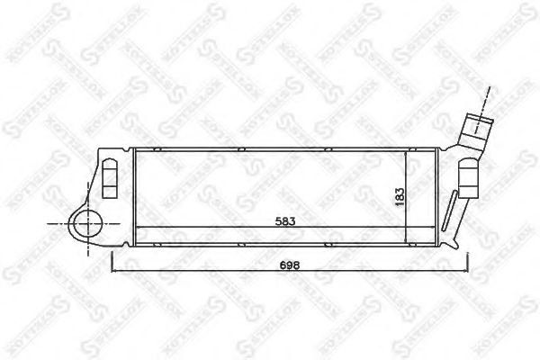 Intercooler, compresor