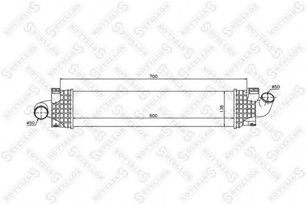 Intercooler, compresor
