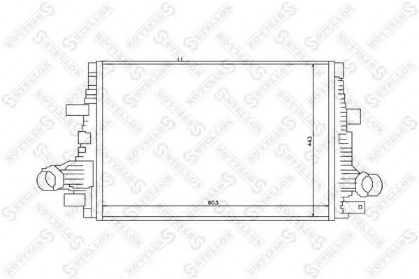 Intercooler, compresor