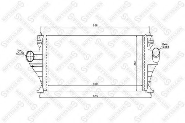 Intercooler, compresor