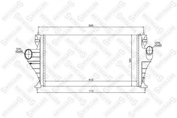 Intercooler, compresor