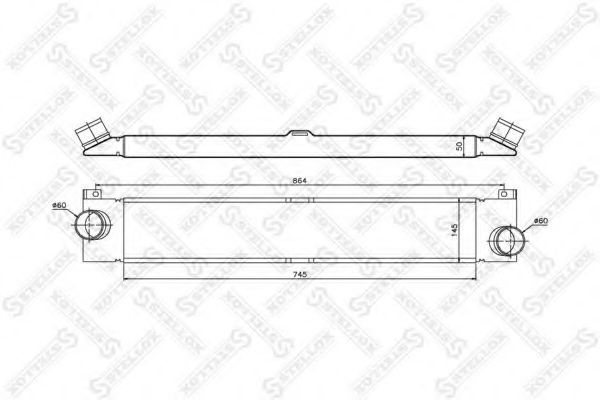 Intercooler, compresor