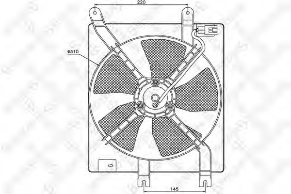 Ventilator, radiator