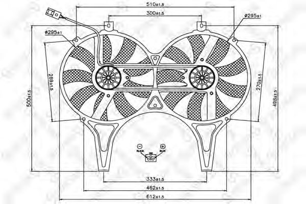 Ventilator, radiator