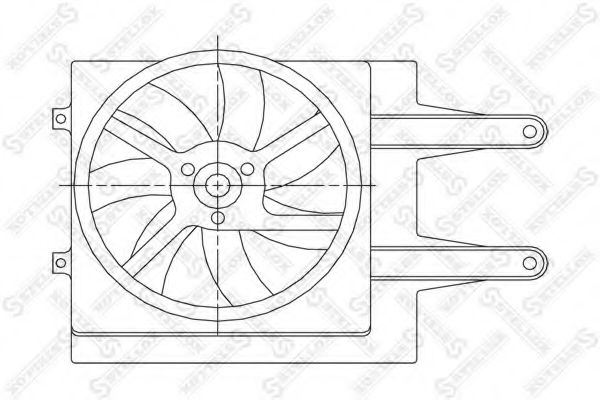 Ventilator, radiator