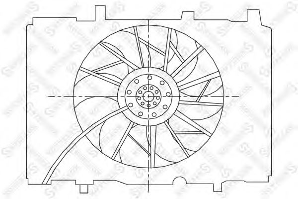 Ventilator, radiator