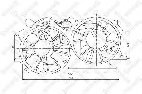 Ventilator, radiator