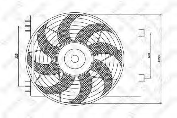 Ventilator, radiator
