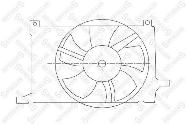 Ventilator, radiator