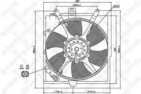 Ventilator, radiator