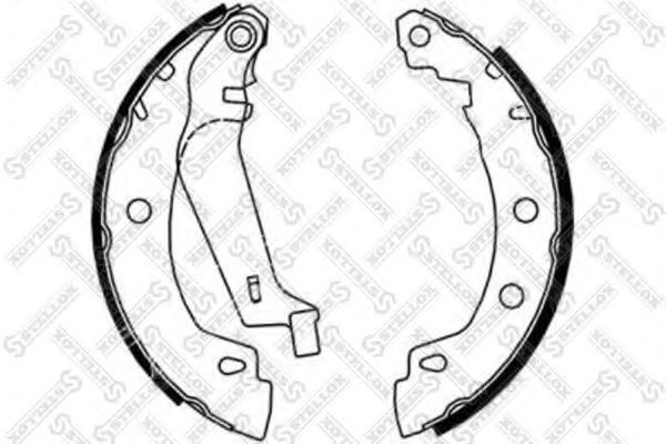 731 100-SX Set saboti frana STELLOX 