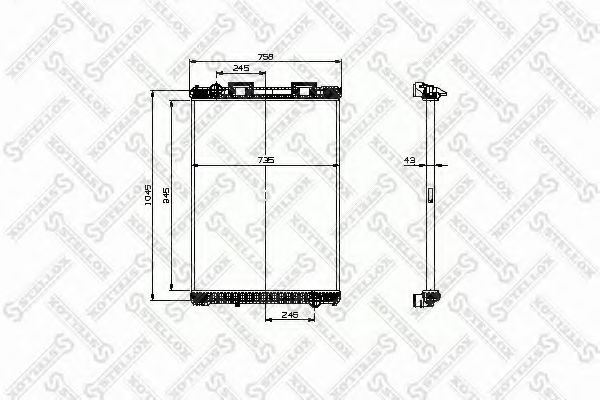 Radiator, racire motor