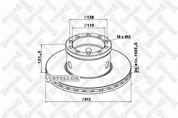 Disc frana