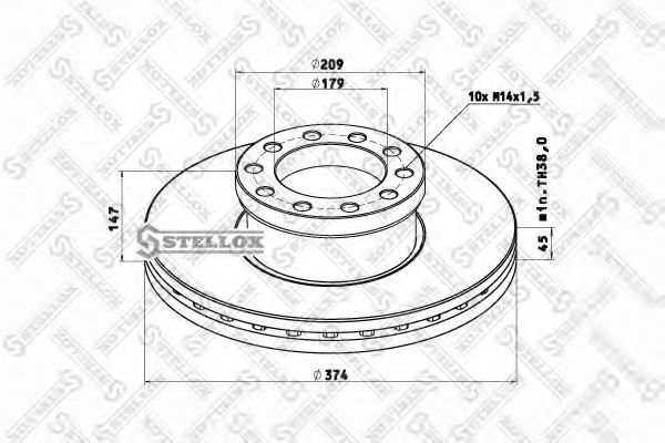 Disc frana