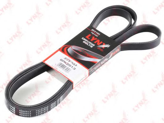 6PK2513 Curea transmisie cu caneluri LYNXauto 