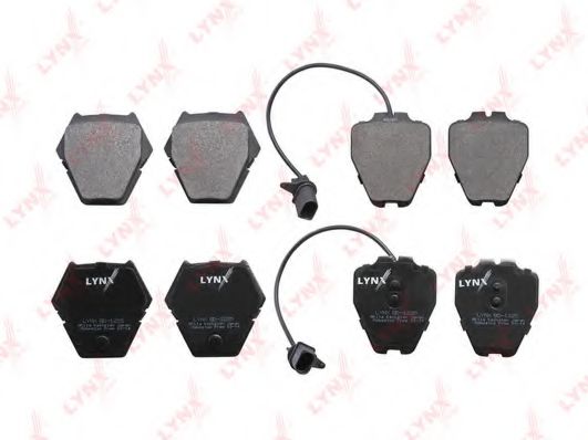 set placute frana,frana disc 2