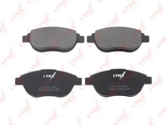 set placute frana,frana disc 2