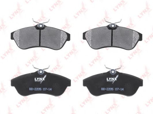 set placute frana,frana disc 2