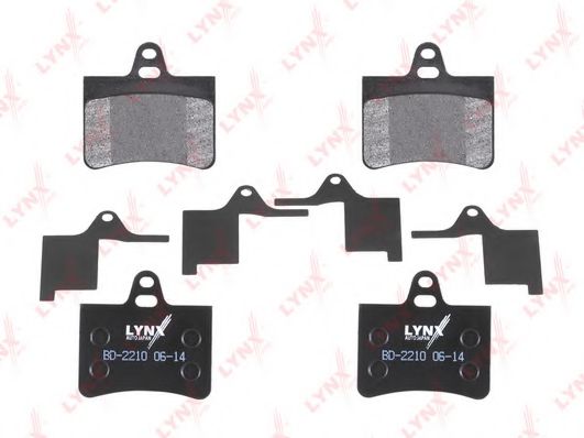 set placute frana,frana disc 2