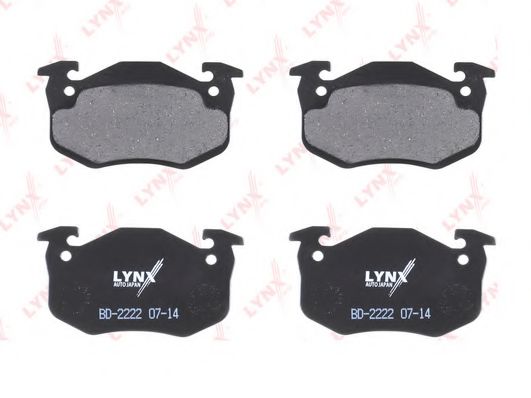 set placute frana,frana disc 2