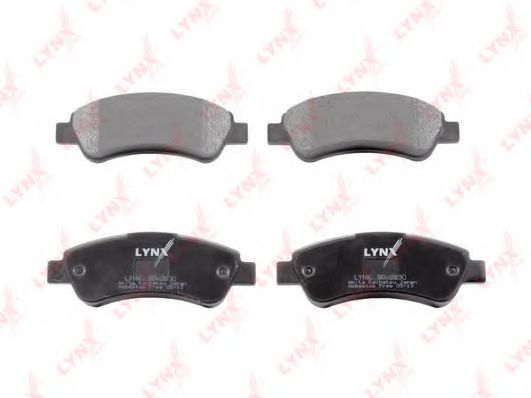 set placute frana,frana disc 2