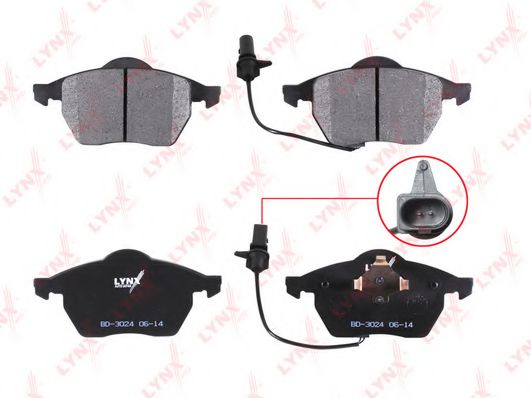 set placute frana,frana disc 2