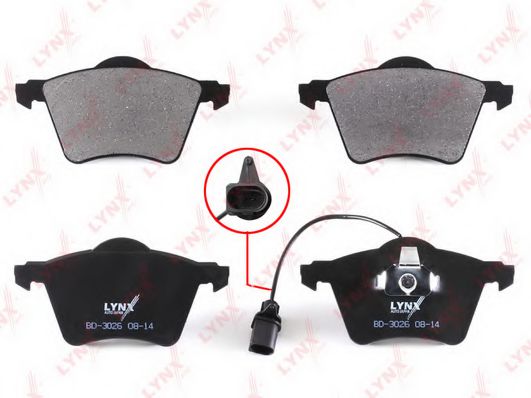 set placute frana,frana disc 2