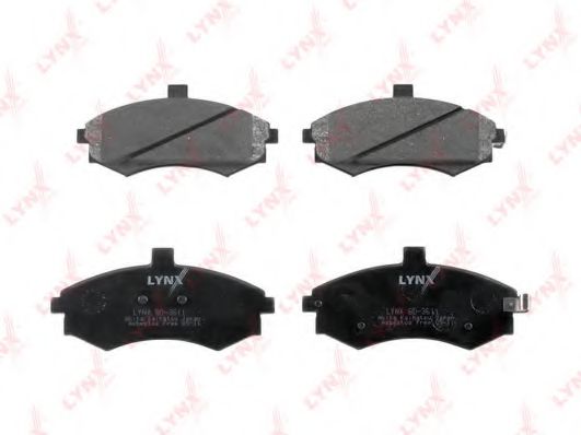 set placute frana,frana disc 2