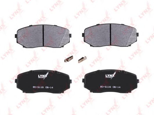 set placute frana,frana disc 2