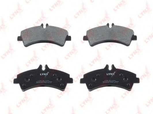 set placute frana,frana disc 2