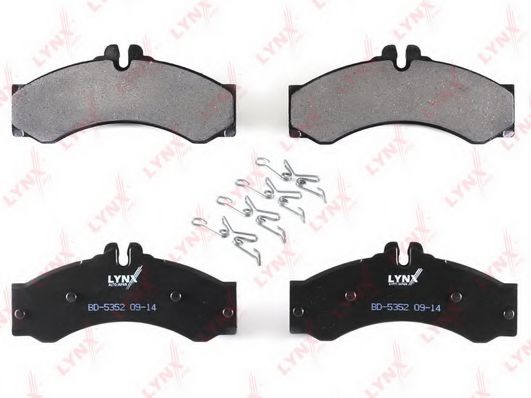 set placute frana,frana disc 2