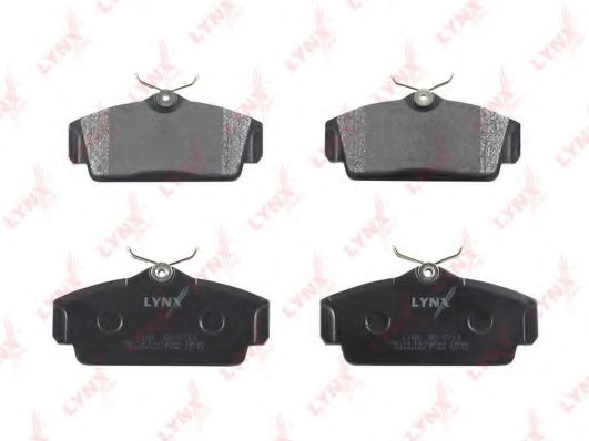 set placute frana,frana disc 2