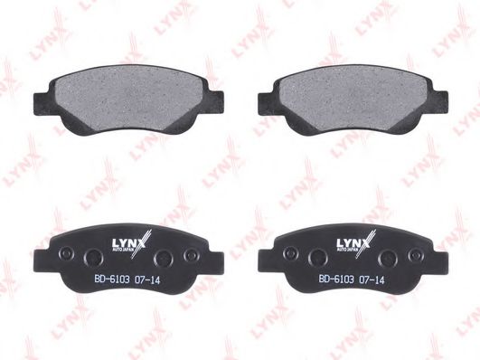 set placute frana,frana disc 2