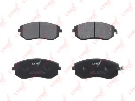 set placute frana,frana disc 2